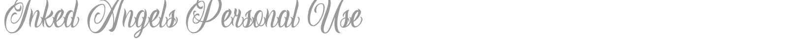 Inked Angels font preview